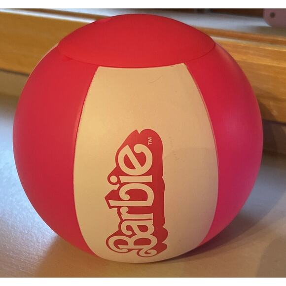 Barbie (2023) Movie Beach Ball Memorabilia Cup - Preowned No Straw - Picture 2 of 5